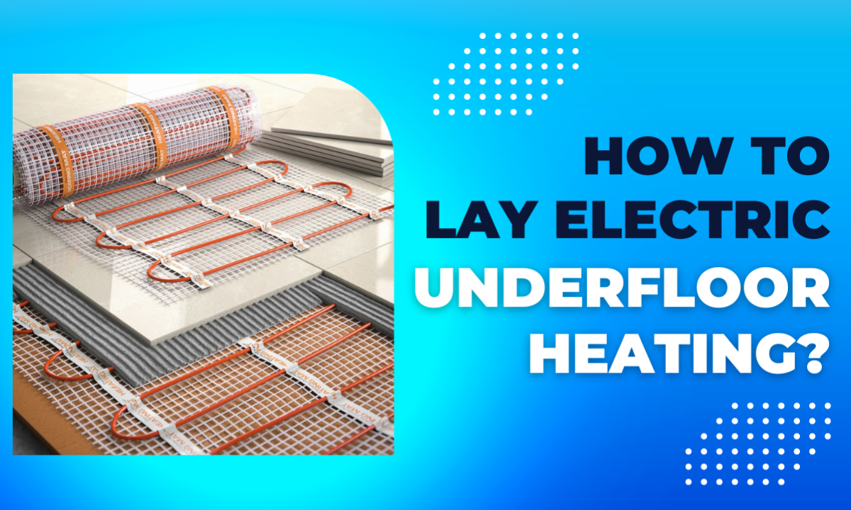 Video thumbnail about: How to lay electric underfloor heating