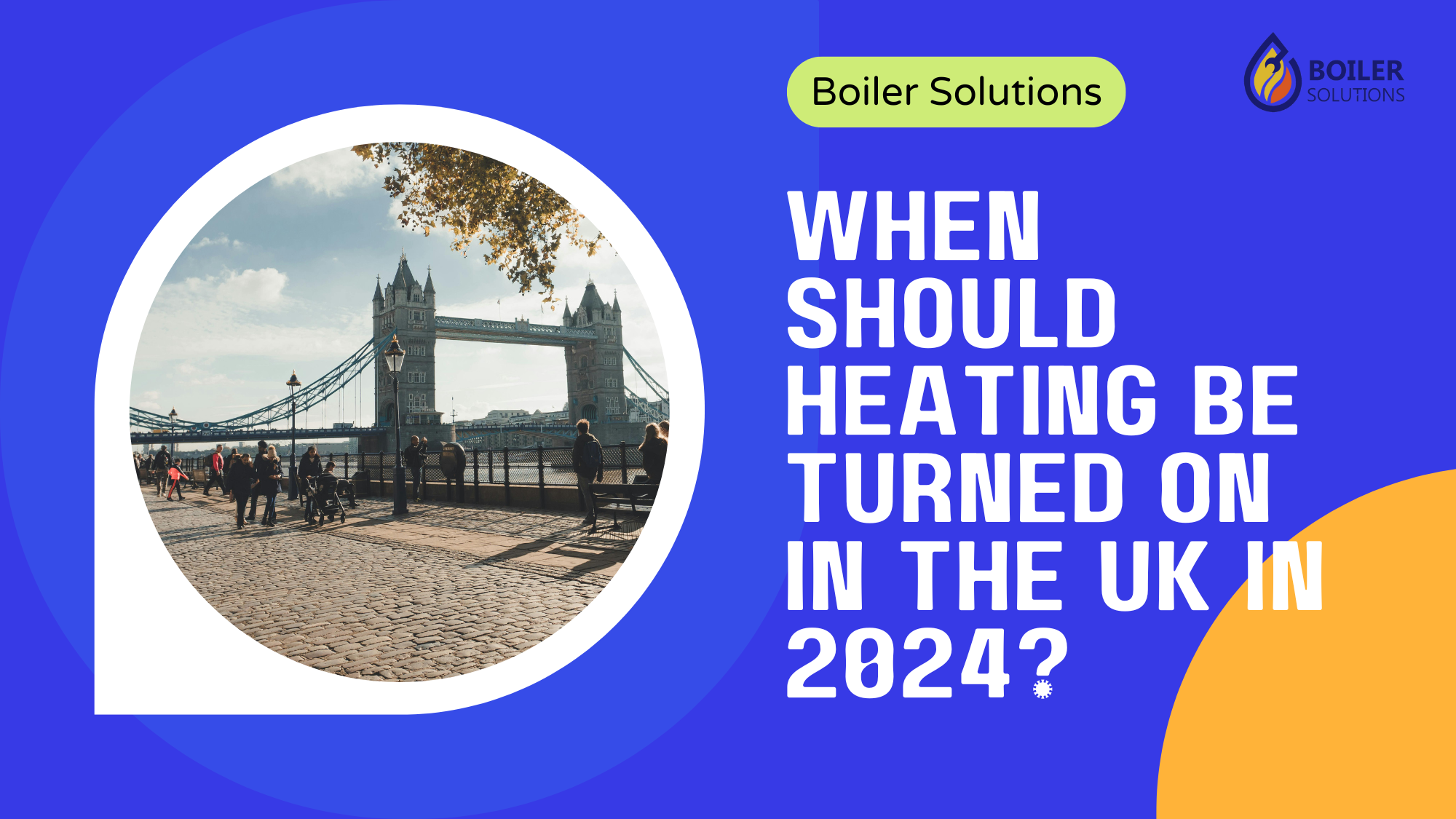 When should heating be turned on in the UK in 2024